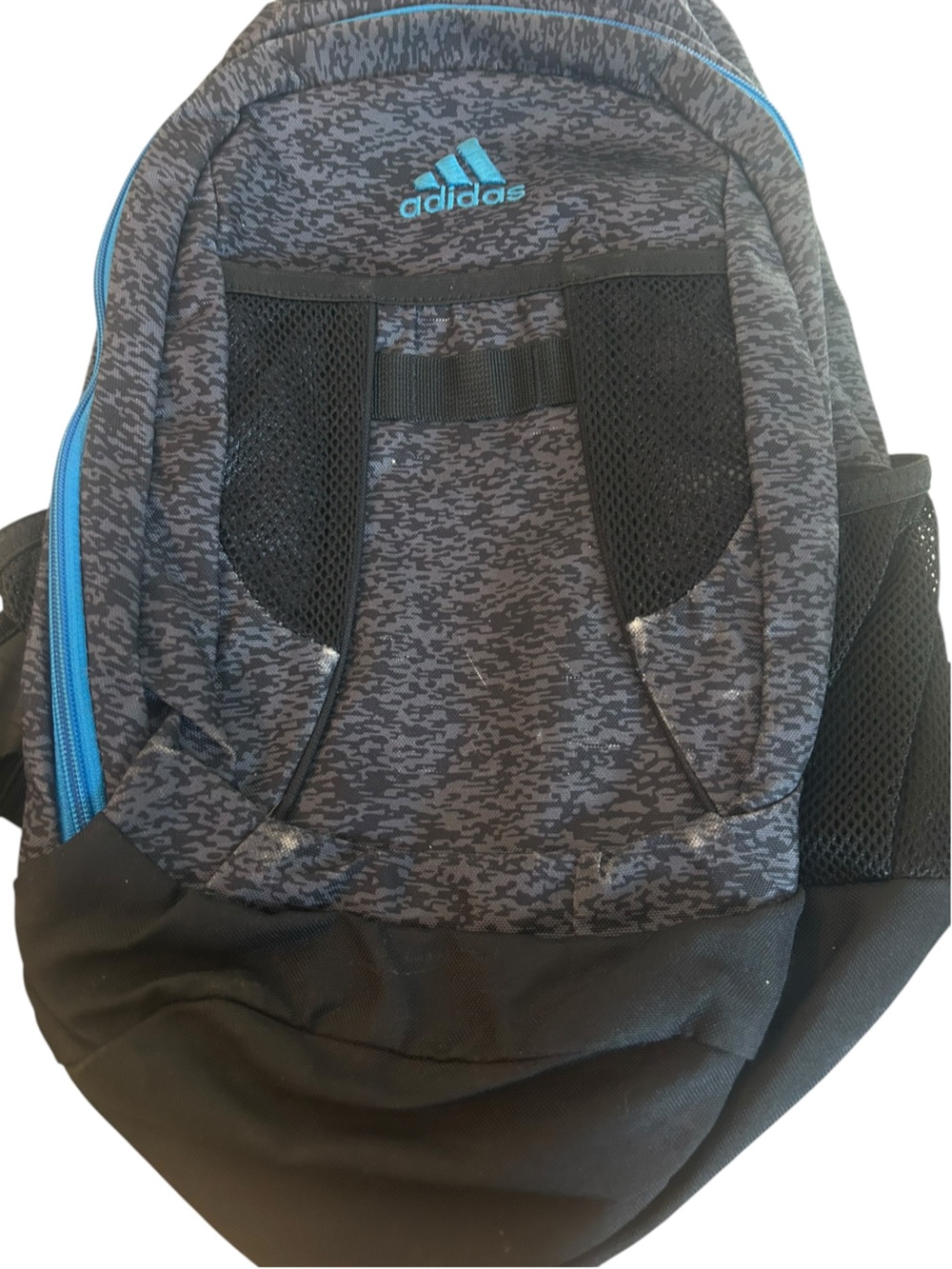 adidas Black & Blue Athletic back pack